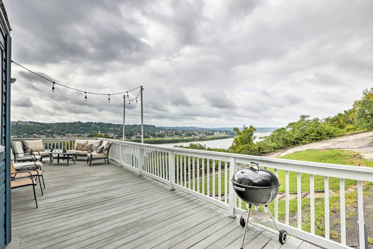 Queen City Home With Ohio River View - 3 Mi To Dtwn! Cincinnati Eksteriør billede